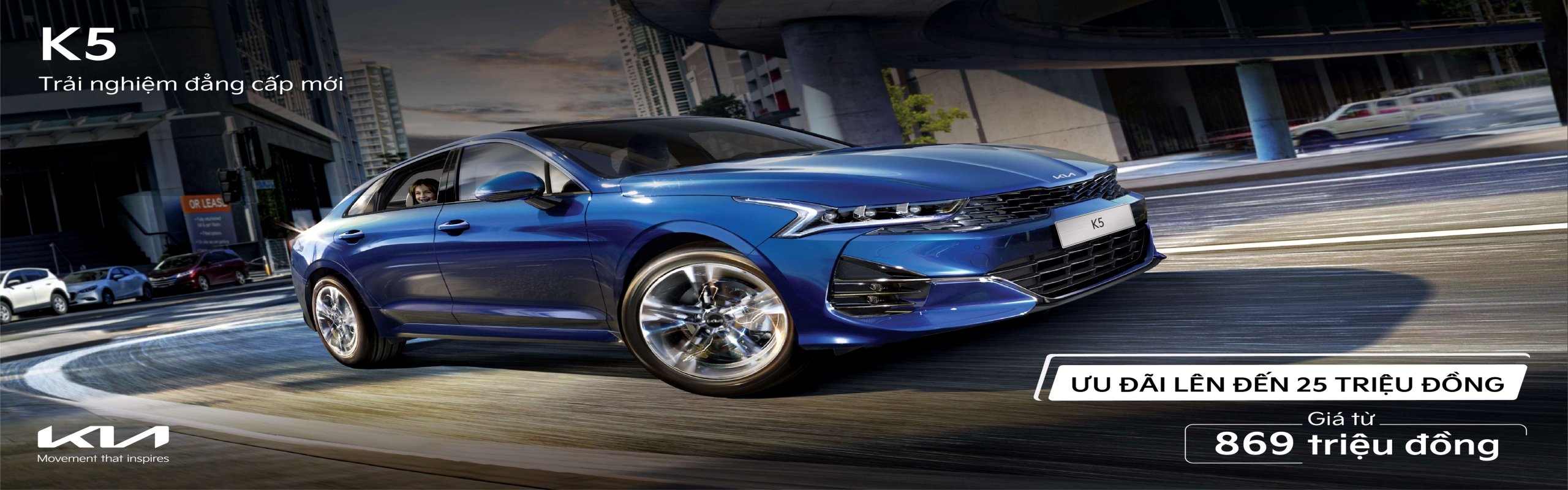 Kia Phú Nhuận, Kia K5 giá tốt ưu đãi