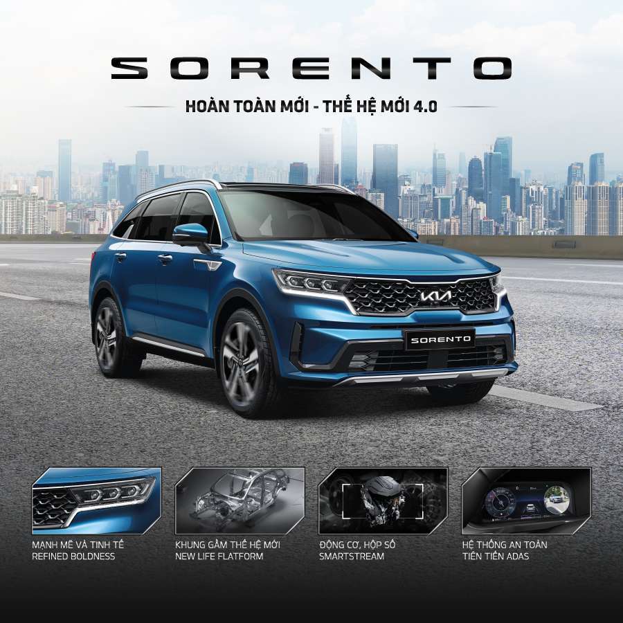 Kia Phú Nhuận, Kia Sorento ưu đãi tốt
